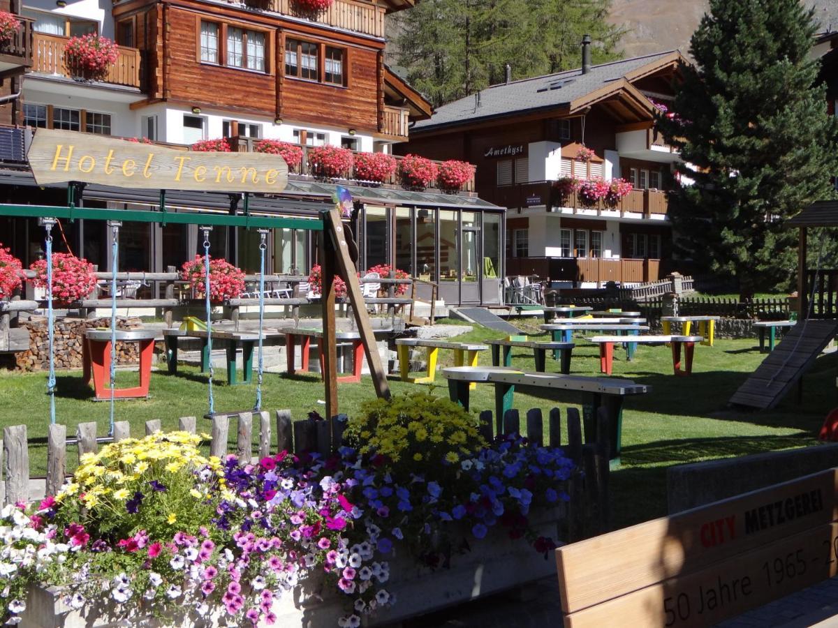 Hotel Tenne Saas Fee Exteriör bild