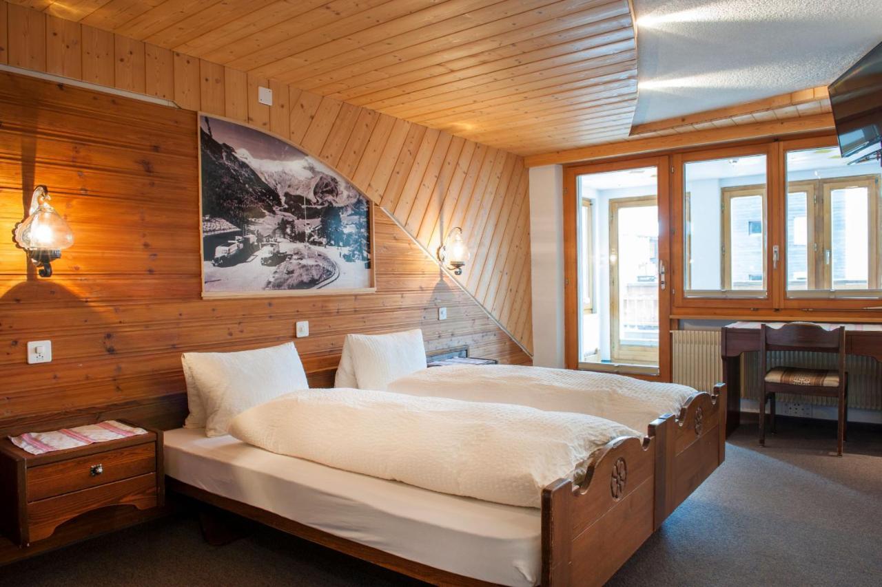 Hotel Tenne Saas Fee Exteriör bild
