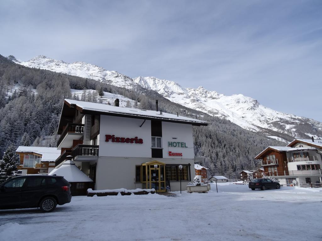 Hotel Tenne Saas Fee Exteriör bild