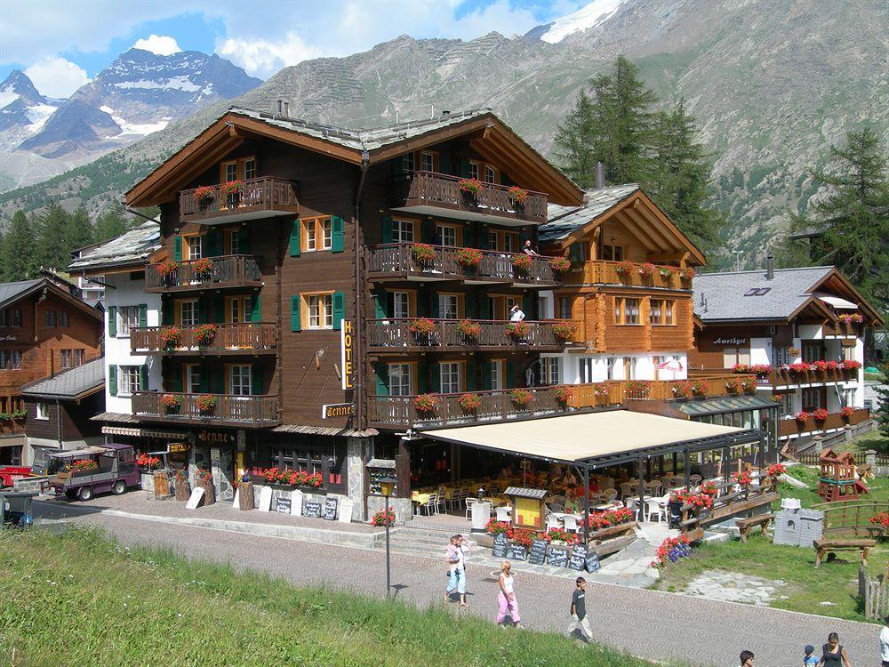 Hotel Tenne Saas Fee Exteriör bild