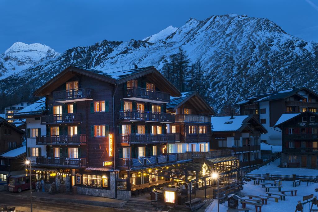 Hotel Tenne Saas Fee Exteriör bild