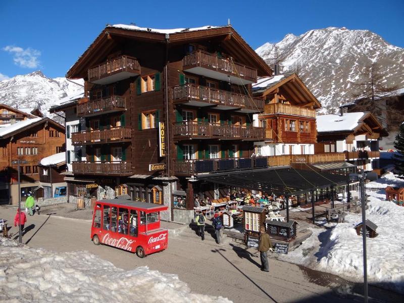 Hotel Tenne Saas Fee Exteriör bild