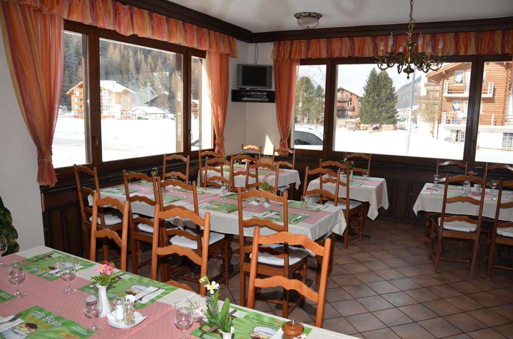 Hotel Tenne Saas Fee Exteriör bild